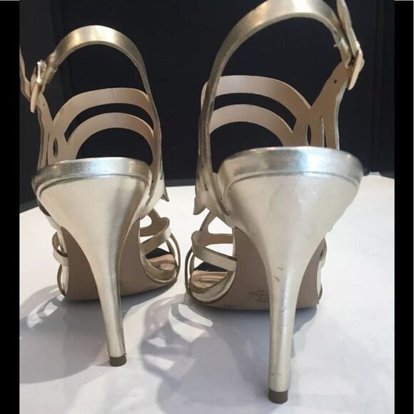 BCBG Paris Gold “Faythe” Heels size 7.5 - Picture 11 of 13